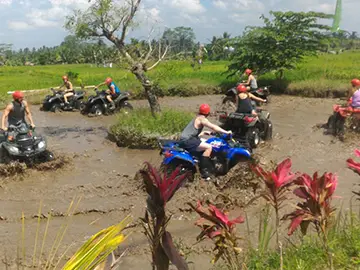 atv riding tour package service in Bali
