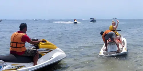 jet ski at tanjung benoa water sport service with bali tour adventure package