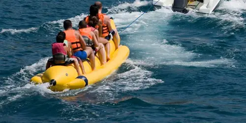 water sport banana boat bali tour package activities 
